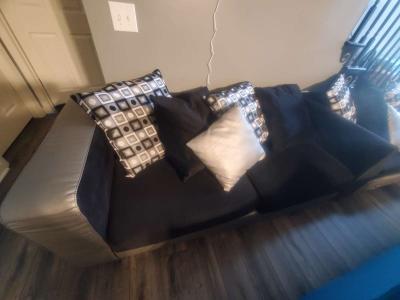 Linzy chaise sofa 110 in wide - Thumbnail 3