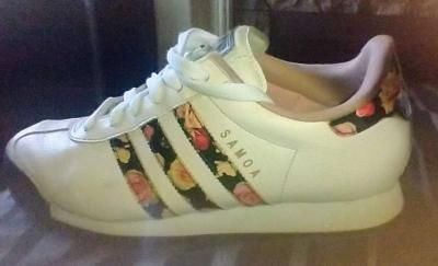 Womans Adidas Samoa Shoes - Thumbnail 2