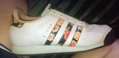 Womans Adidas Samoa Shoes - Thumbnail 3