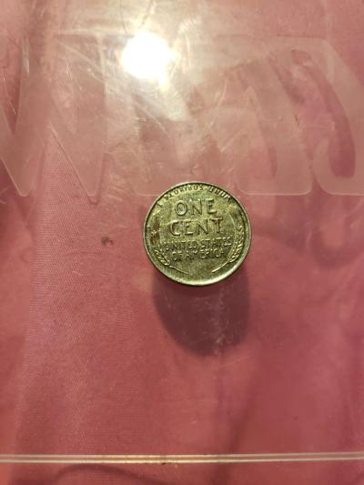1943 silver wheat penny - Thumbnail 2