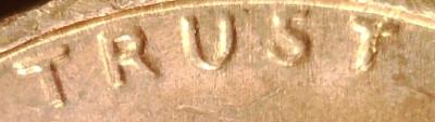 1971 d Lincoln Memorial Cent DOUBLED DIE OBVERSE CIRCULATED - Thumbnail 2