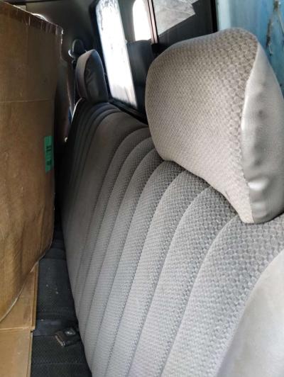 a ambulance and a bar sing