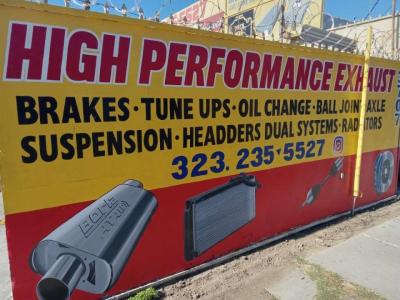 large hand painted signs for business - Thumbnail 2