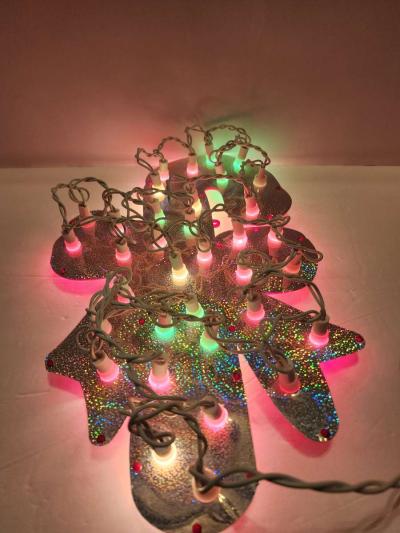 Celebrations Holographic Illumination Twinkling Candy Cane - Thumbnail 2