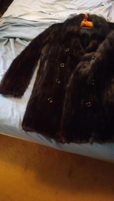 black mink jacket - Thumbnail 3