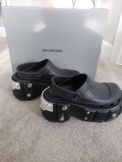 Balenciaga Hardcrocs Mule - Thumbnail 4