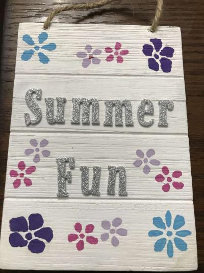 sign summer fun
