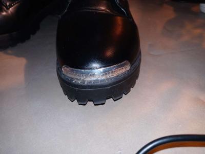 Juicy Couture Womens Opal Black Quilted Combat Boots 8half - Thumbnail 6