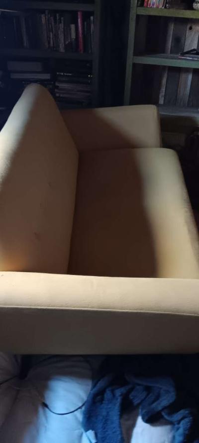 yellow couch