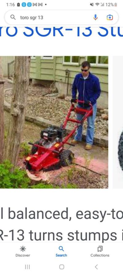 Toro stump grinder - Thumbnail 6