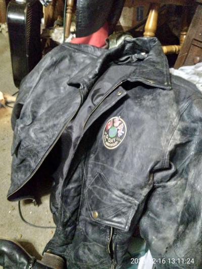 mans leather bomber jacket60 year anniversary - Thumbnail 2