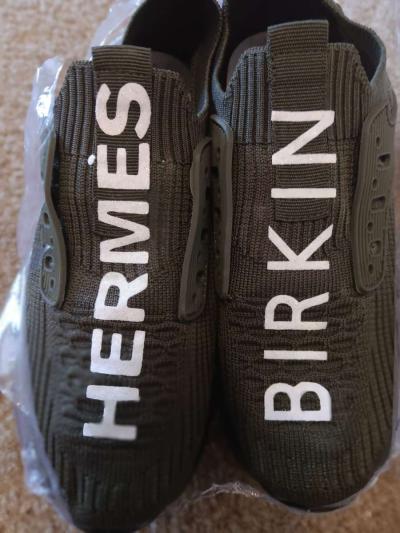 a custom printed pair of womens shoes  size 7 - Thumbnail 2