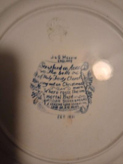 DECORATIVE PLATE EXCELLENT CONDITION - Thumbnail 2