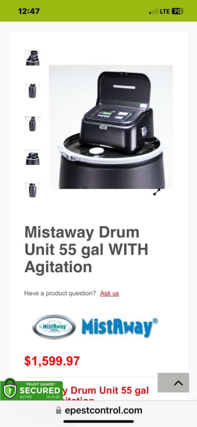 MistAway repellent systems GREAT DEAL - Thumbnail 2