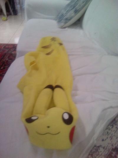 dog shirt Pikachu for large dogs - Thumbnail 2