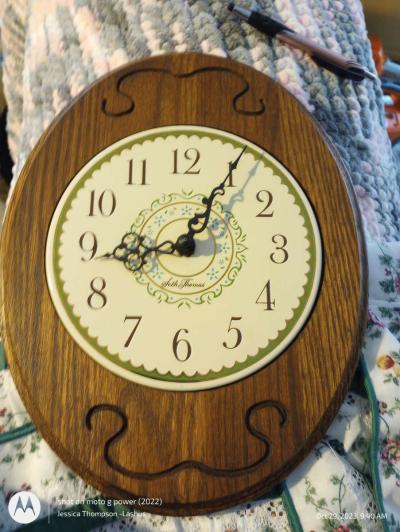 Seth Thomas original clock works - Thumbnail 2