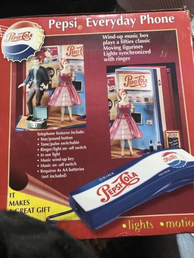Vintage Collectors Pepsi Phone - Thumbnail 3