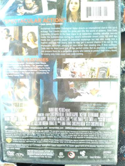 2010 Inception DVD Video - Thumbnail 2