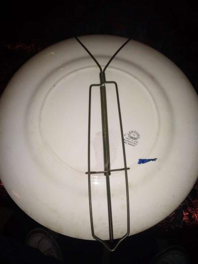 antique plate engraved with 23 karat gold - Thumbnail 3