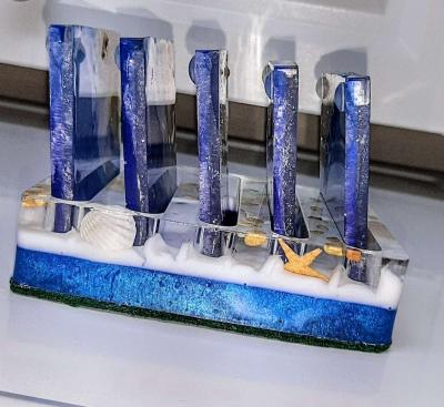 Set of Beach Scene Coasters - Thumbnail 4