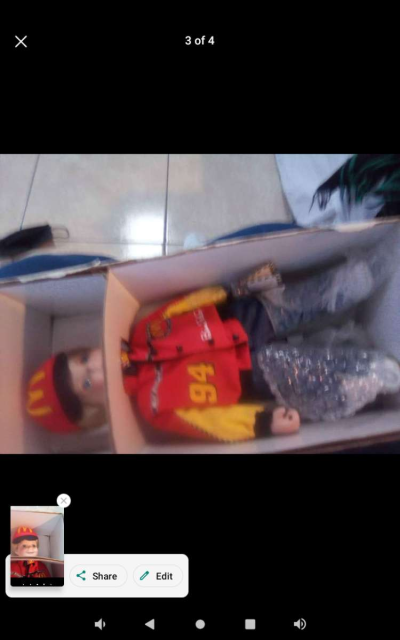 collectible porcelain doll - Thumbnail 3