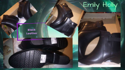 Emily Holly Black Leather - Thumbnail 6