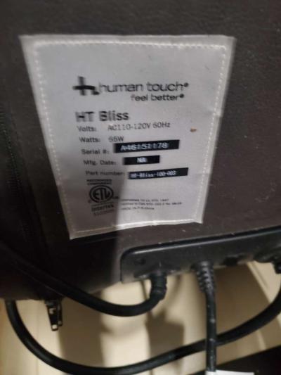 human Touch messaging chair with attached whirl pool - Thumbnail 3