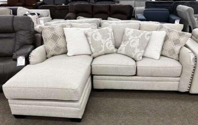 dellara chalk laf sofa chaise sectional