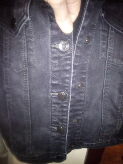 so Brand Denim Stretch Hooded Snap closure jacket - Thumbnail 2