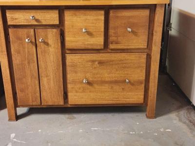 Catskills Craftsman Kitchen Deep Drawer Island With 2 Additi - Thumbnail 5