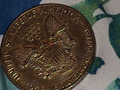 dollar silver coin - Acampo, California