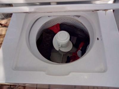 STACK UNIT FULL SIZE KENMORE WASHER AND DRYER WHITE ON WHITE - Thumbnail 6