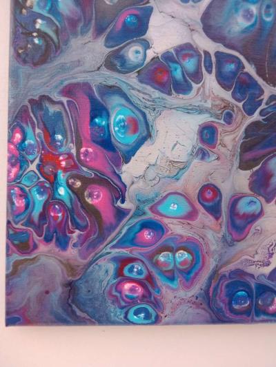 Acrylic Painting on a 12 inch x 12 inch x 1 inch canvas - Thumbnail 4
