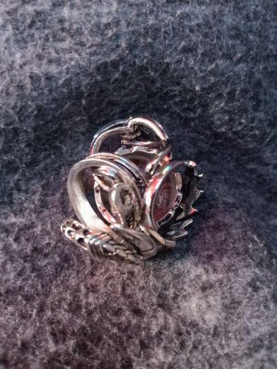 mens ring set silver costume - Thumbnail 2