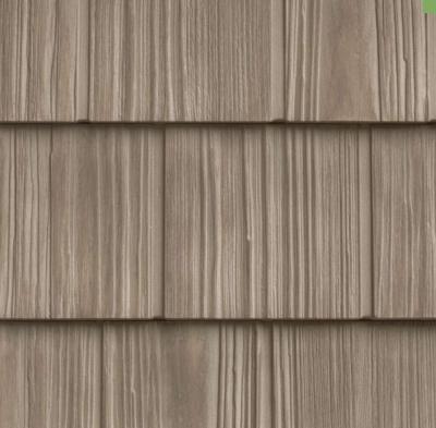 7 in X 5 ft staggered wood shake vinyl siding - Thumbnail 2
