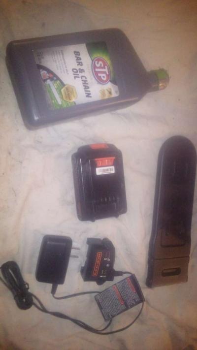 20V Max Electric Chainsaw - Thumbnail 6