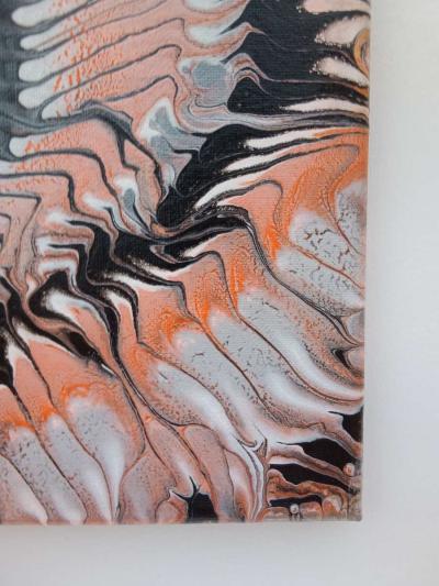Arylic Painting on a 12 inch x 12 inch x 1 inch canvas - Thumbnail 2