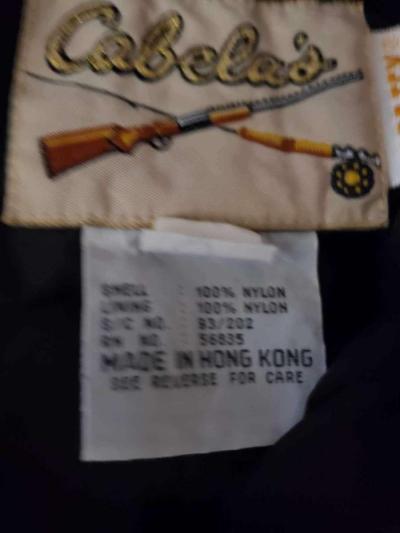 Cabelas size medium tall maroon Jacket full zipper - Thumbnail 5