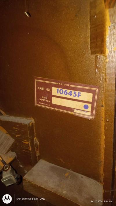 antique floor radio with phono - Thumbnail 6