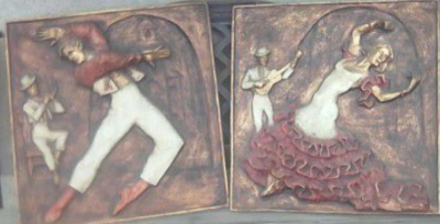 vintage fiberglass sculptures