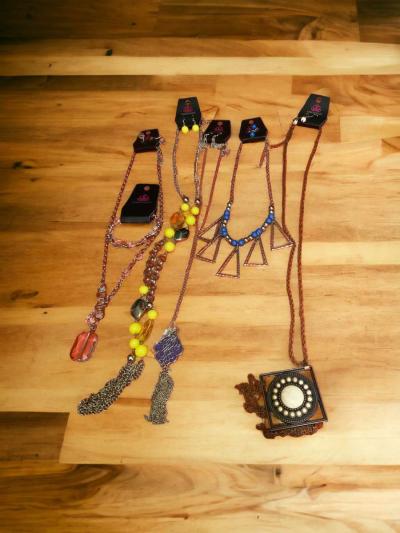 paparazzi bundle necklace w earrings bracelets new - Thumbnail 4