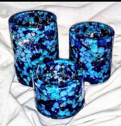 Set Of 3 Tea Light Holders - Thumbnail 2