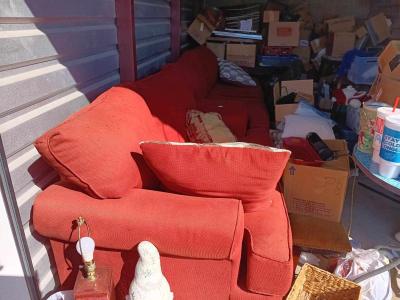 Red Sofa and Love Seat - Thumbnail 3