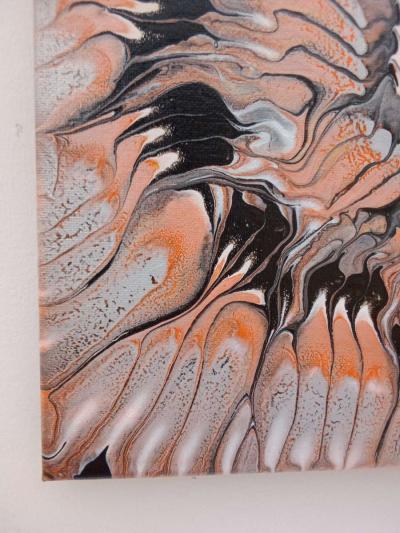 Arylic Painting on a 12 inch x 12 inch x 1 inch canvas - Thumbnail 3
