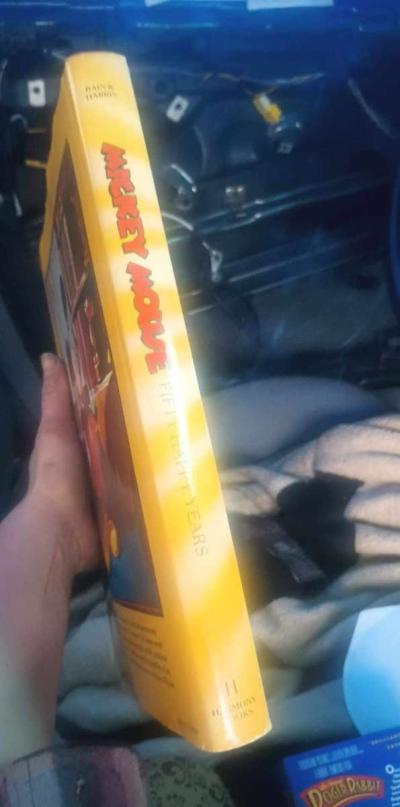 Mickey Mouse 50 years hard cover book unopened - Thumbnail 2