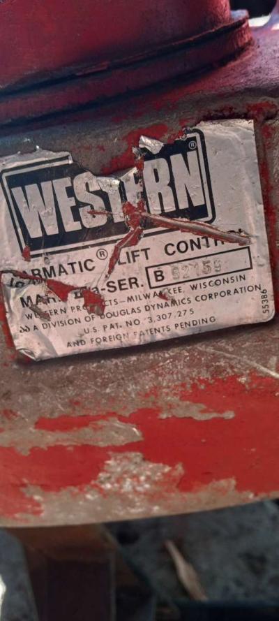 79 Western straight blade plow