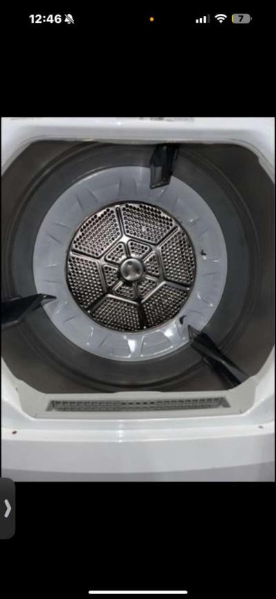 White GE laundry center Delivery Available - Thumbnail 3