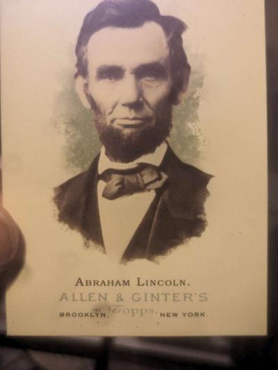Abraham Lincoln card will make deals