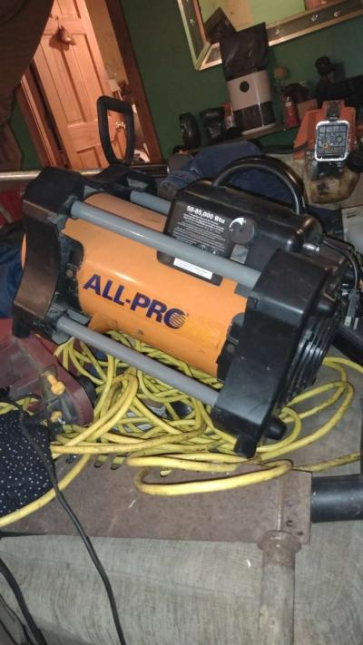 AllPro Forced Air Propane heater - Thumbnail 2