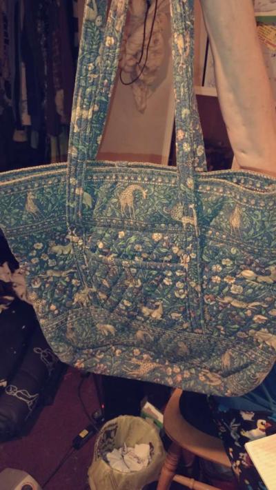 Vera Bradley Vintage Animal Kingdom tote bag - Thumbnail 2